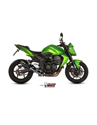 silencioso mivv gp carbon c tapa carbono kawasaki z750 2007 14 k 018 l2sc