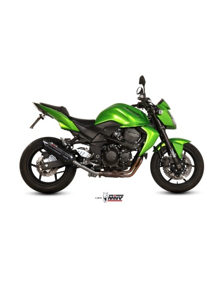 silencioso mivv suono acero negro carbon kawasaki z750 2007 14 k 018 l9