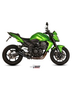 silencioso mivv double gun black kawasaki z750 2007 14 k 018 sdgb 2