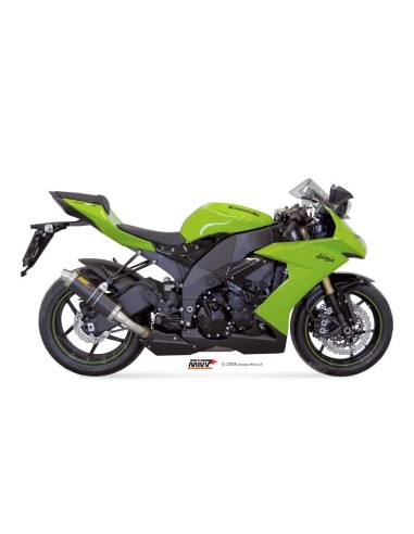 silencioso mivv gp carbon kawasaki zx 10 r 2008 10 k 021 l2s