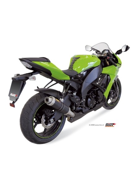 silencioso mivv gp carbon kawasaki zx 10 r 2008 10 k 021 l2s