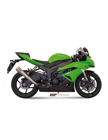 silencioso mivv x cone plus st acero kawasaki zx 6 r 2009 16 k 022 lp3