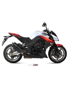 silenciosos mivvsuono acero negro carbon kawasaki z1000 2010 13 k 025 l9 2
