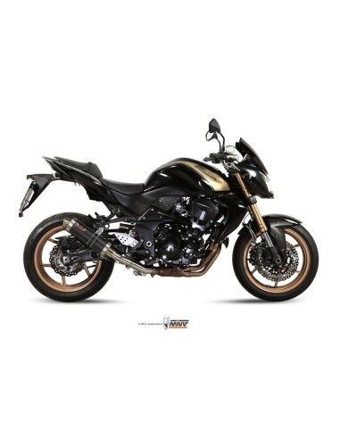 silencioso mivv gp carbon kawasaki z750 r 2011 14 k 028 l2s