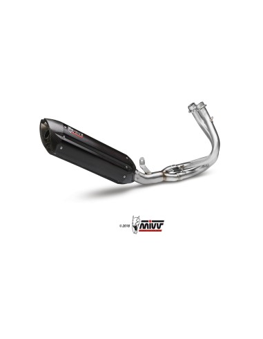 escape completo mivv 2x1 suono black con tapa carbono kawasaki er 6n f 2012 16 k 029 l9