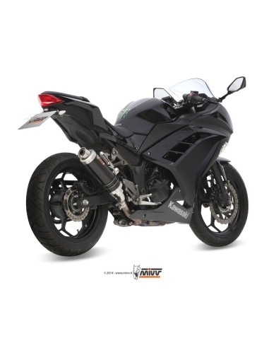 silencioso mivv gp black kawasaki ninja 300 2013 16 z300 2015 16 k 038 lxb