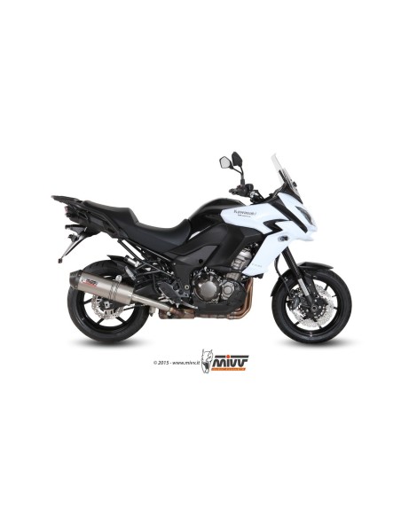 silencioso mivv oval titan c tapa carbono kawasaki versys 1000 2015 18 k 040 lnc