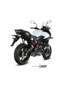 escape completo mivv 2x1 suono black con tapa carbono kawasaki versys 650 2015 20 k 041 l9 2