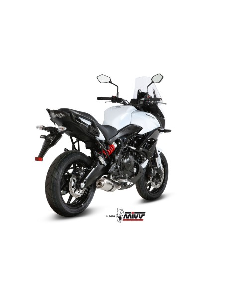 escape completo mivv 2x1 oval st steel kawasaki versys 650 2015 20 k 041 lx1