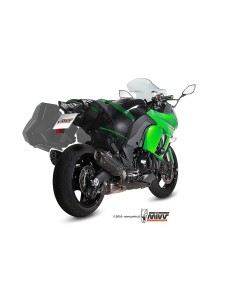 silenciosos mivv suono acero negro carbon kawasaki z1000 sx ninja 1000 sx 2014 19 2