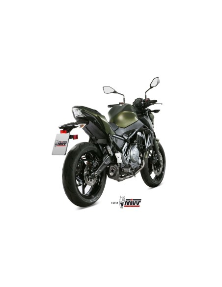 escape completo mivv 2x1 delta race black kawasaki ninja 650 z650 2017 23 k 044 ldrb