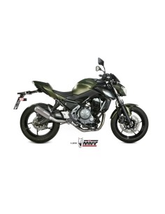 escape completo mivv 2x1 mk3 st steel kawasaki ninja 650 z650 2017 23 k 044 sm3x 2