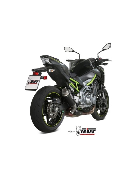 silencioso mivv gp pro carbono kawasaki z900 2017 19 z900 a2 2017 26 k 045 l2p