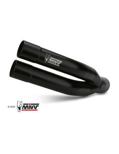 silencioso mivv double gun black kawasaki z900 2017 19 z900 a2 2017 26 k 045 ldgb