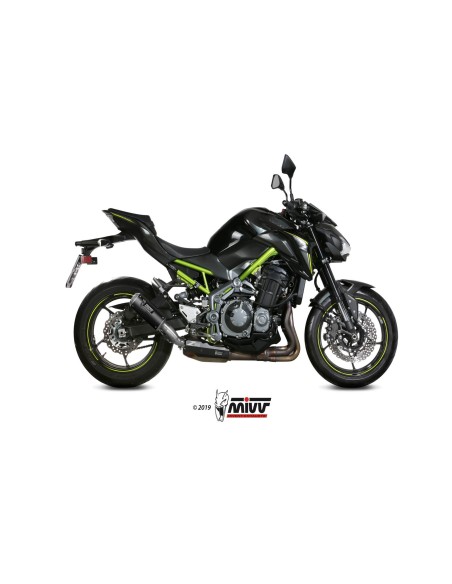 silencioso mivv mk3 carbono kawasaki z900 2017 23 k 045 lm3c