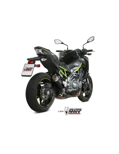 silencioso mivv gp pro black kawasaki z900 2017 19 z900 a2 2017 26 k 045 lxbp