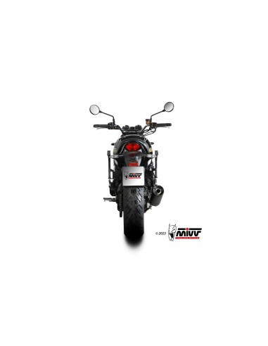 silencioso mivv hr 1 black con tapa en carbono kawasaki z900 rs 2018 25 k 046 lh1bc