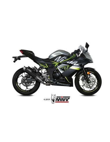 silencioso mivv gp pro carbono kawasaki ninja 125 z125 2019 24 k 048 l2p