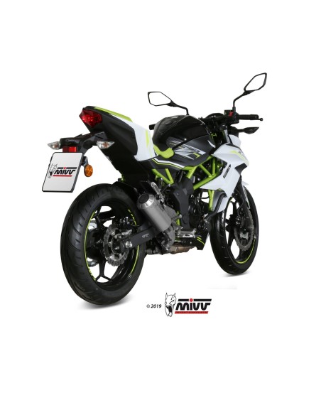 silencioso mivv mk3 st acero kawasaki ninja 125 z125 2019 24 k 048 sm3x