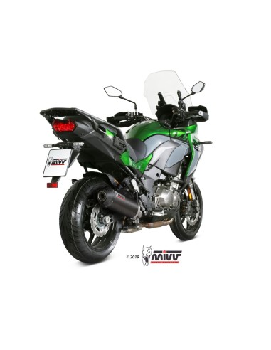 silencioso mivv oval carbono c tapa carbono kawasaki versys 1000 s se 2019 24