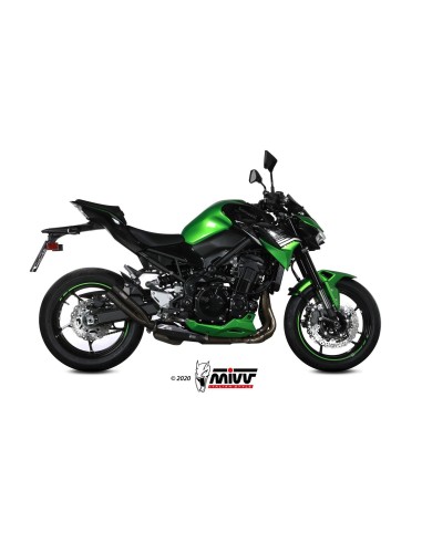 silencioso mivv double gun black kawasaki z900 2020 24 k 052 sdgb