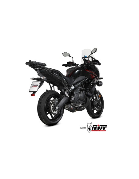 escape completo mivv 2x1 oval carbono con tapa carbono kawasaki versys 650 2021 23
