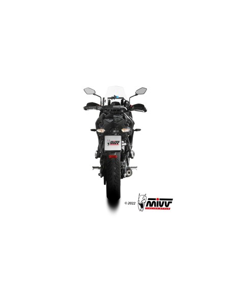 escape completo mivv 2x1 oval carbono con tapa carbono kawasaki versys 650 2021 23