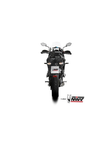 escape completo mivv 2x1 oval black con tapa carbono kawasaki versys 650 2021 25 k 055 lzc