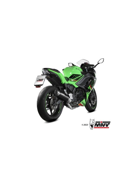 escape completo mivv 2x1 gppro black kawasaki ninja 650 z650 2024 26 k 058 kxbp