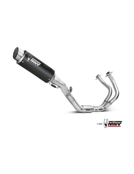 escape completo mivv 2x1 gp pro black kawasaki ninja 650 z650 2024 26 k 058 lxbp