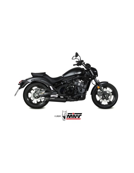 escape completo mivv 2x1 hr 1 black con tapa de carbono kawasaki vulcan s 2017 23