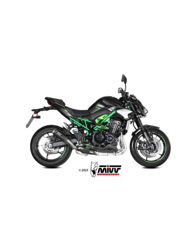 silencioso mivv mk3 carbono kawasaki z900 2025 k 062 lm3c