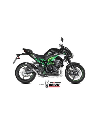 silencioso mivv gppro black kawasaki z900 2025 k 062 lxbp