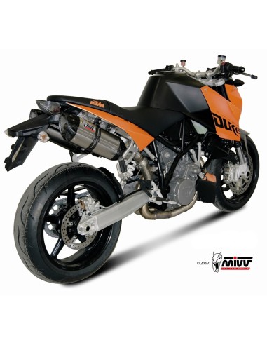 silenciosos mivvsuono st acero carbono ktm 990 superduke 2005 11 kt 002 l7
