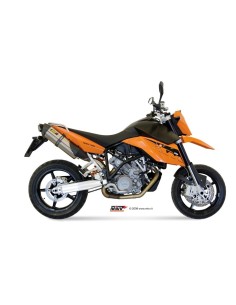 mivv 2 bolt on suono steel tapa carbono ktm 950 supermoto r 05 06 990 supermoto r 07 13 2
