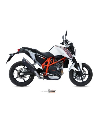 silencioso mivv suono acero negro carbon ktm 690 duke 2012 18 kt 010 l9