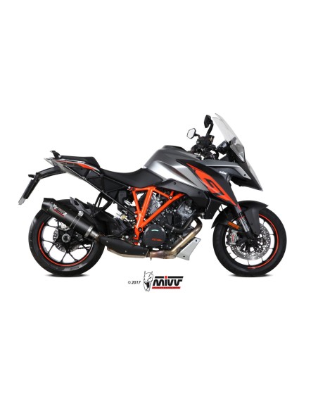silencioso mivv oval carbono c tapa carbono ktm 1290 superduke gt 2016 24 kt 018 l3c