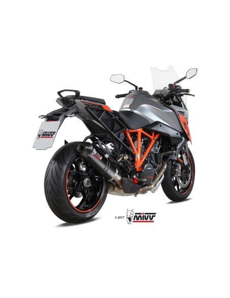 silencioso mivv oval carbono c tapa carbono ktm 1290 superduke gt 2016 24 kt 018 l3c