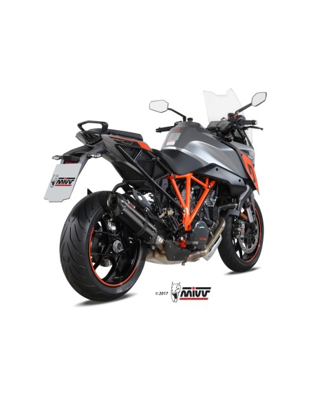 silencioso mivv suono acero negro carbon ktm 1290 superduke gt 2016 24 kt 018 l9