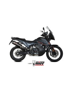 silencioso mivv oval carbono tapa carbono ktm 790 adventure r 19 26 890 adventure r 20 26 2