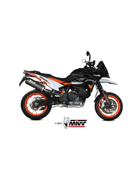 silencioso mivv oval acero negro carbon ktm 890 smt 2023 26 kt 021 lvc