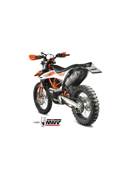 silencioso mivv oval titan c tapa carbono ktm 690 smc r 2020 24 kt 023 lnc