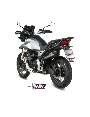 silencioso mivv oval carbono c tapa carbono moto guzzi v85 tt 2019 25 m 013 lec