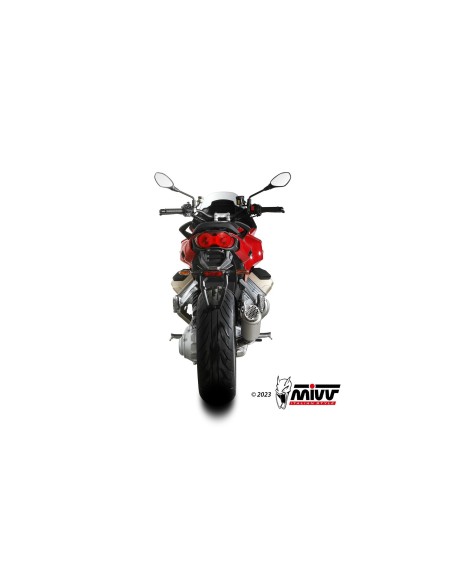 silencioso mivv gp pro titanium moto guzzi v100 mandello 2022 25 m 015 l6p