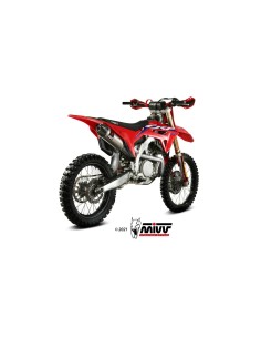 silencioso mivv oval titanium honda crf 450 2021 24 m ho 034 s4c 2