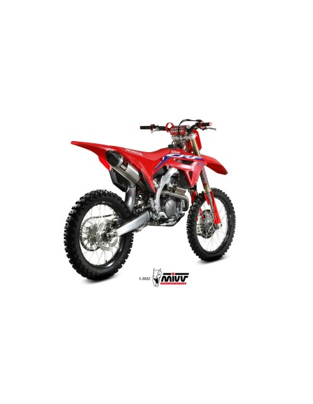 silencioso mivv oval titanium honda crf 250 2022 24 m ho 035 s4c