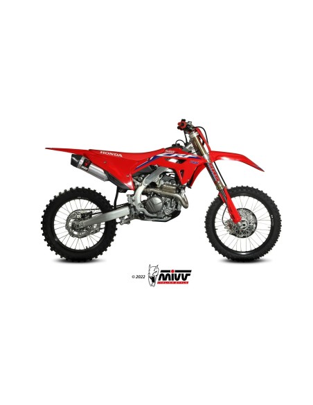 silencioso mivv oval st acero honda crf 250 2022 24 m ho 035 sxc