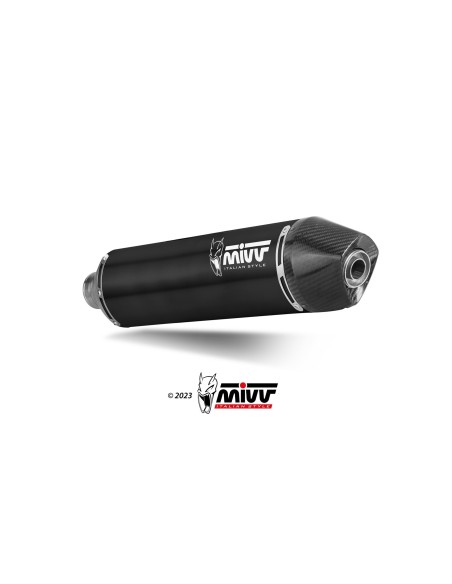 silencioso mivv oval black husqvarna 701 enduro supermoto 2021 24 m hu 010 lxbc