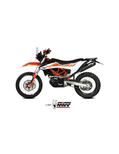 silencioso mivv str1 black ktm 690 enduro r 690 smc r 2019 23 m kt 031 lxbc