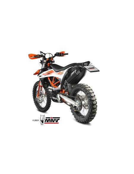 silencioso mivv str1 black ktm 690 enduro r 690 smc r 2019 23 m kt 031 lxbc